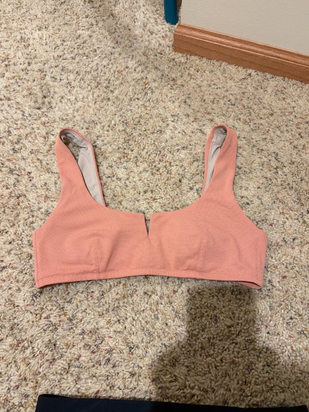 Lululemon Honeycomb Dip Bikini Swimsuit Swim Set Pink Black - Picture 2 of 16